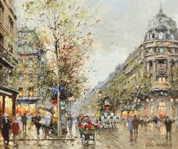 París Painting - AB París Boulevard Capucines